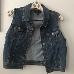 Denim vest